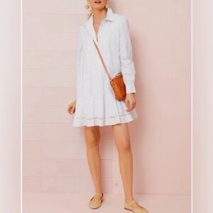 Tuckernuck Indigo Stripe Callahan Shirt Dress